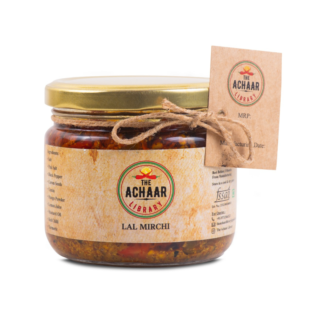 Lal Mirchi Ka Achaar - The Achaar Library